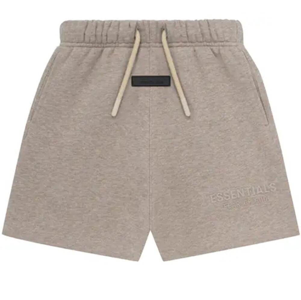 Fear of God Essentials Heather Oatmeal Sweat short Size M (C-5)